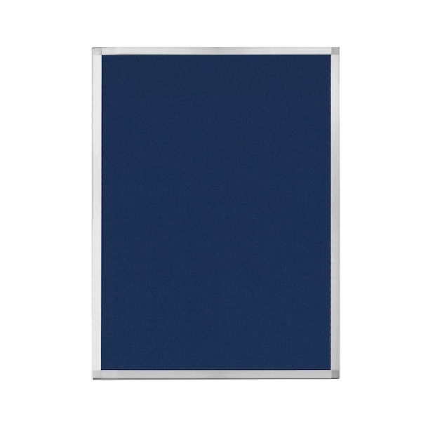 Hush Panel Configurable Cubicle Partition 3' x 4' Navy Blue Fabric